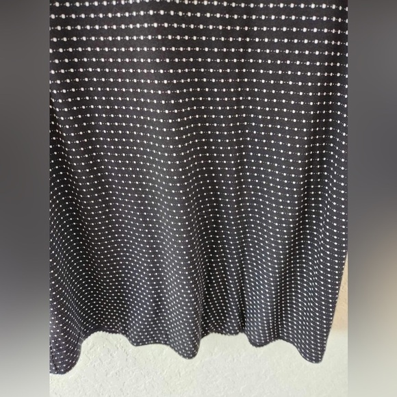 Anthropologie Maeve Polka Dot Dress Pleated Puff Sleeve Size Small - Picture 4 of 10